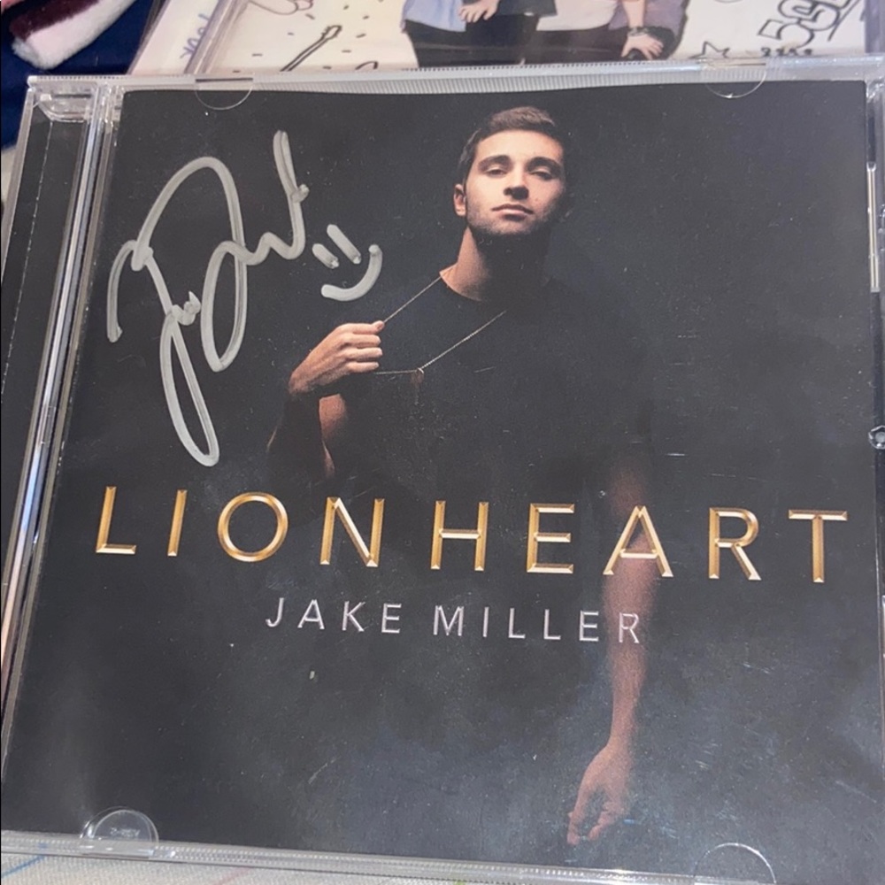 Signed Jake Miller CD
